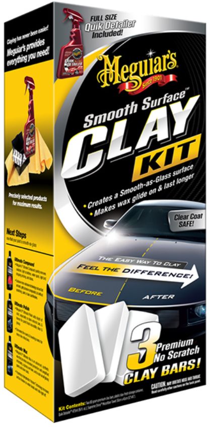 Meguiar's Smooth Surface Clay Kit – sada na dekontamináciu laku