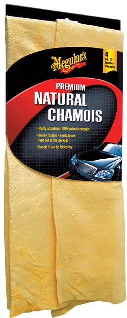 Meguiar's Natural Chamois – luxusná prírodná jelenica