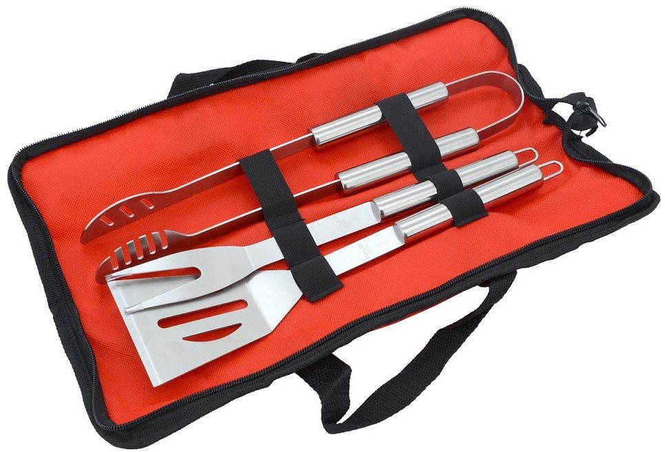 CATTARA Grilovacie náradie súprava 3 ks textil bag