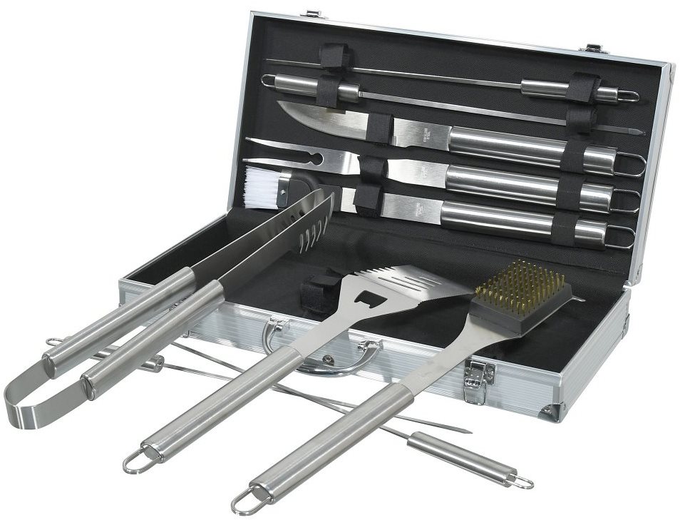 CATTARA Grilovacie náradie súprava 11 ks ALU kufrík