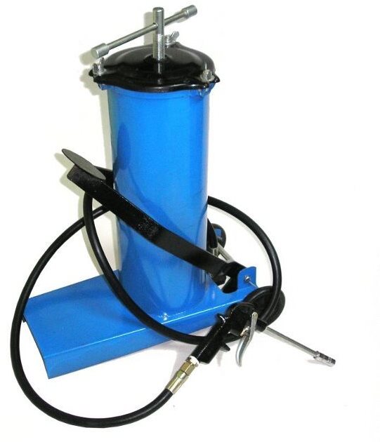 Vzduchové čerpadlo na mazivá, kapacita 6 l, hadica 1,8 m