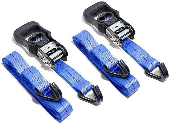 COMPASS Popruh s račňou a hákmi 2 ks 400daN 32 mm × 4,90 m TÜV