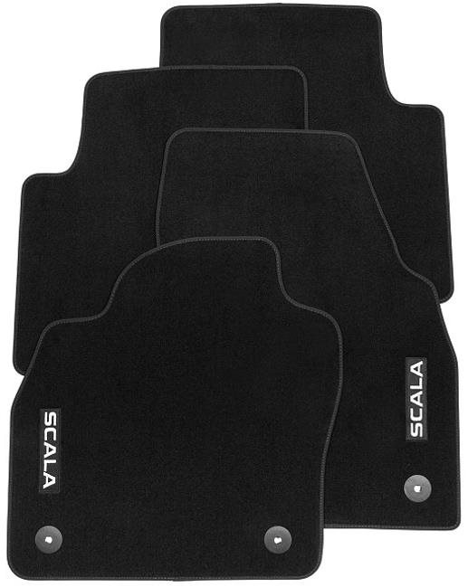 ŠKODA súprava textilných kobercov Prestige SCALA