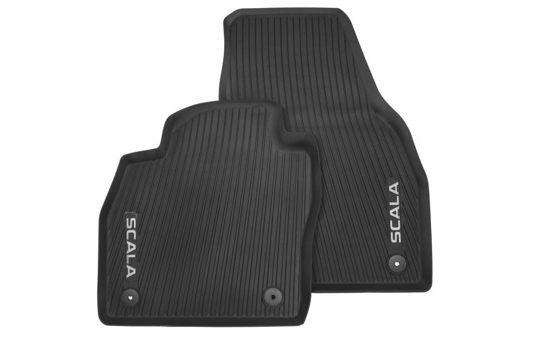 ŠKODA gumové koberce SCALA – predné