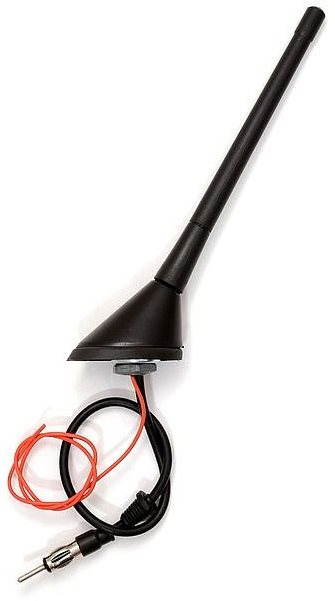 COMPASS Anténa elektronická 12 V gumová