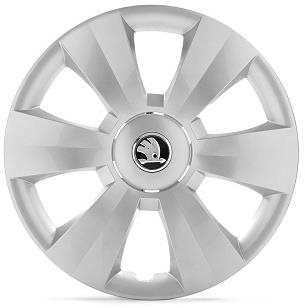 ŠKODA Celoplošné kryty kolies DENTRO 15"
