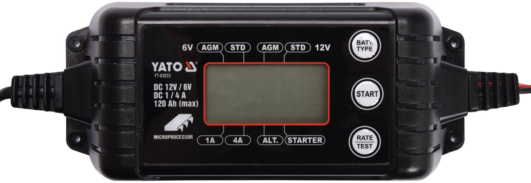 COMPASS Nabíjačka 4 A 6/12 V PB/GEL LCD display
