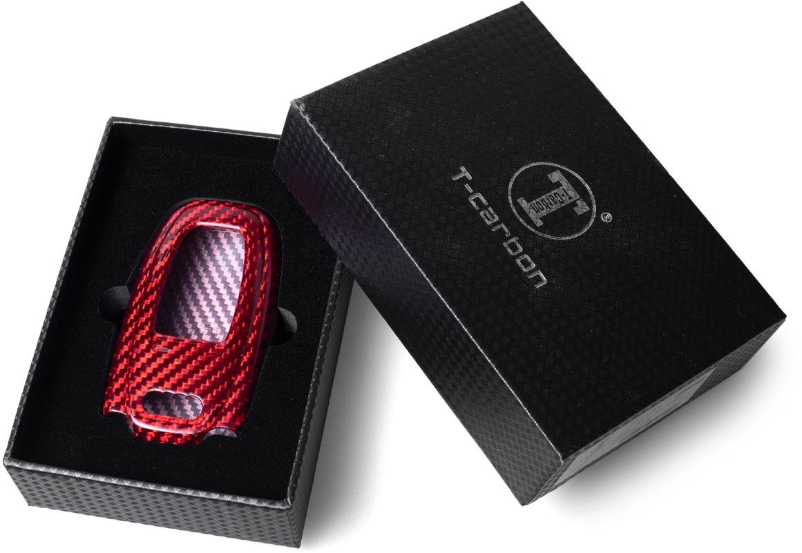 T-carbon pre Audi A4 / A5 / A6 / A7 / S5 a podobné, červená