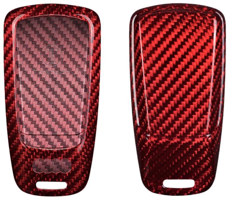 T-carbon pre Audi A4 / A6 / A7, červený karbón