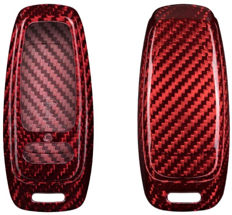 T-carbon pre Audi A6 / A7 / A8, červený karbón