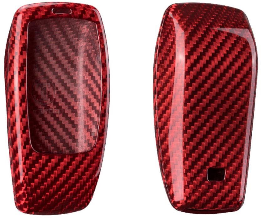 T-carbon pre Mercedes Benz triedy A / C / E / S, červený karbón