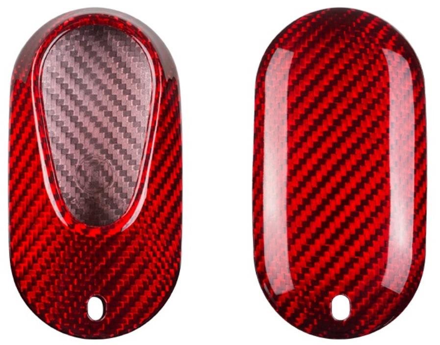 T-carbon pre Mercedes Benz triedy S / E / G 2021+, červený karbón