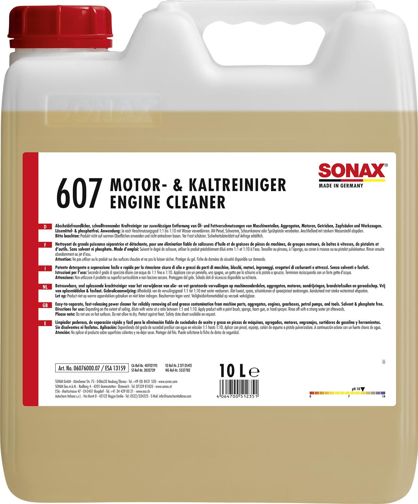 Sonax Čistič motorov a pántov – koncentrát