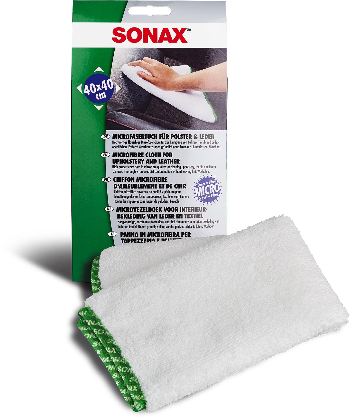 Sonax Utierka z mikrovlákna na textil a kožu