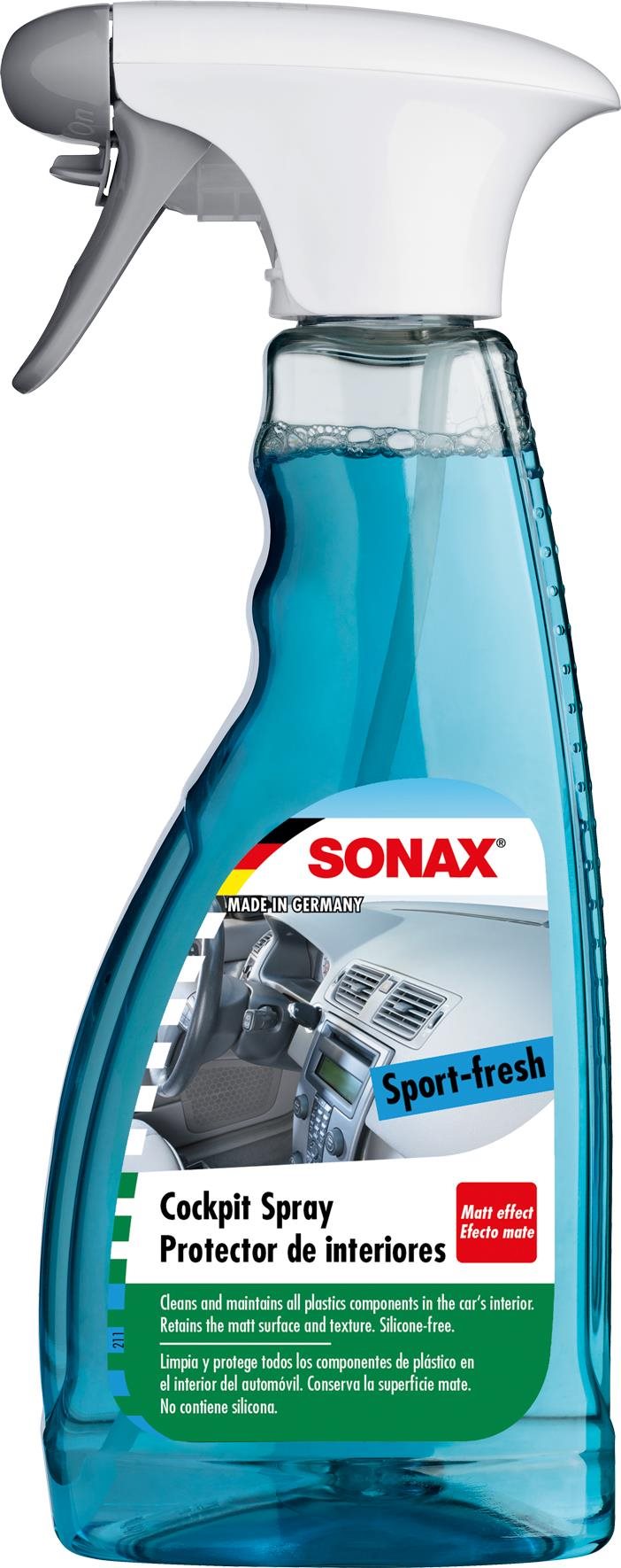 Sonax Čistič prístrojovej dosky – Sport Fresh – matný