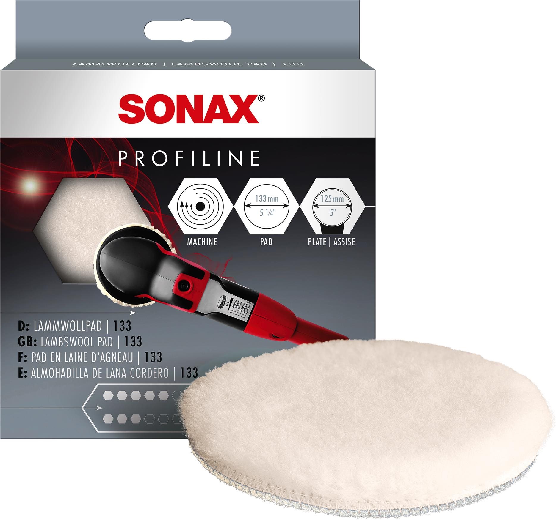 Sonax Profiline Kotúč baránok veľmi brúsny – 130 mm