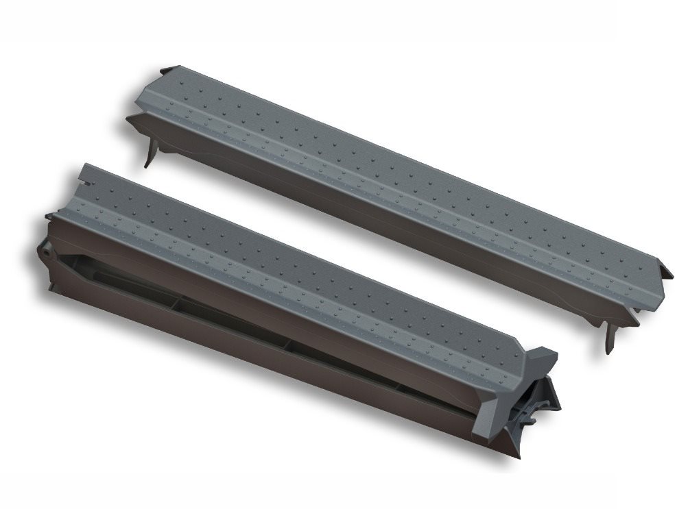 Uebler nájazdová koľajnička s obalom k nosiču Uebler i21 / i31