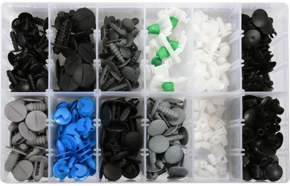 YATO Príchytky plastové pre čalúnenie Fiat 308 ks