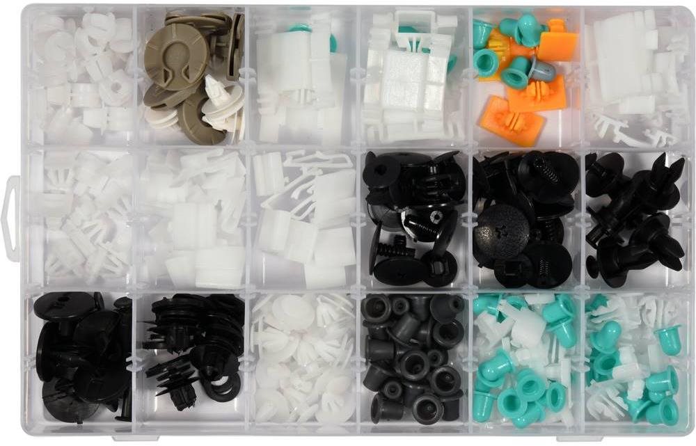 YATO Príchytky plastové pre čalúnenie Audi 160 ks