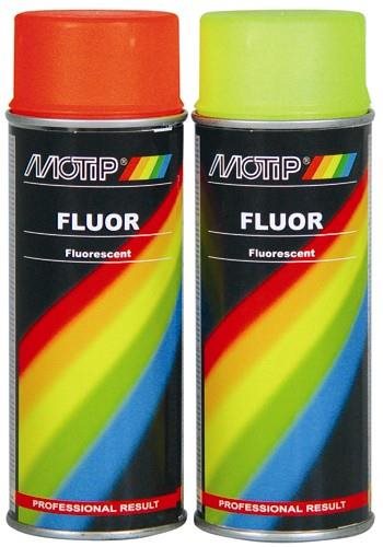 MOTIP fluor oranžovo/červený