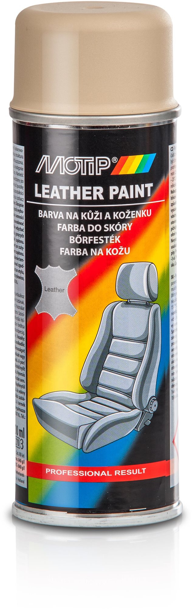 MOTIP Farba na kožu béžová 200 ml