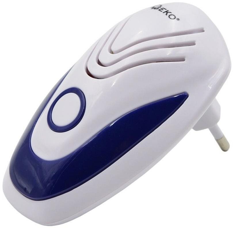 Geko elektrický ultrazvukový odpudzovač hmyzu a hlodavcov LED 3 W