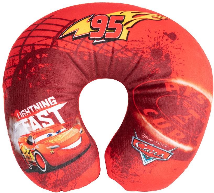 Global Trading Disney Cestovný vankúšik Cars červený