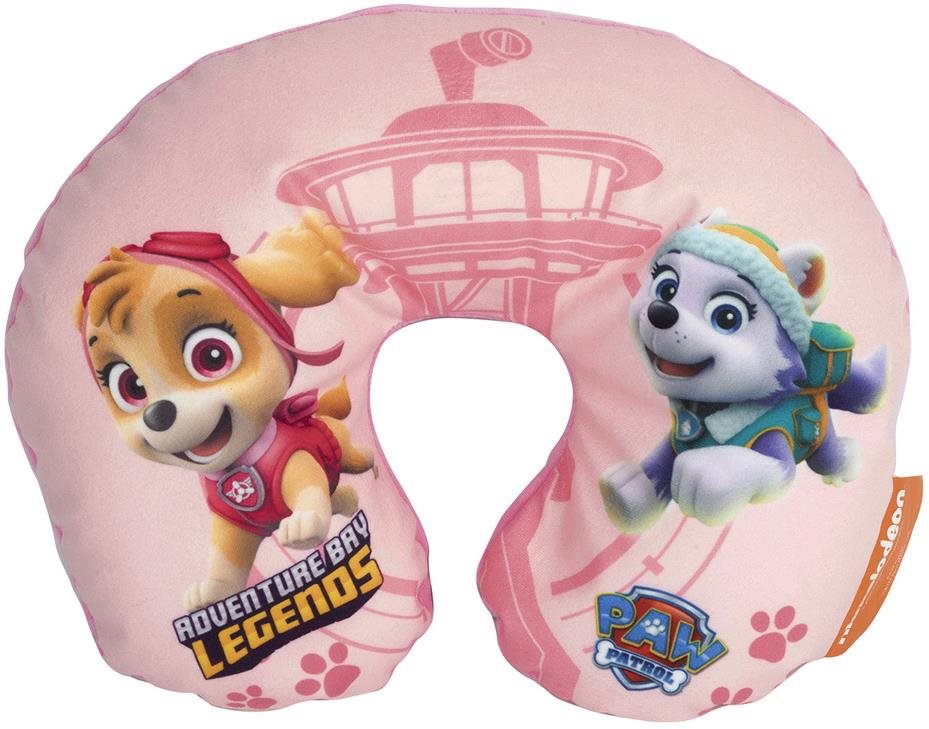 Global Trading Disney Cestovný vankúšik Paw Patrol ružový