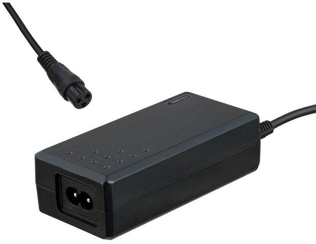 Akyga napájací zdroj IEC C8 / Mini XLR ženský, 60 W – 1 m