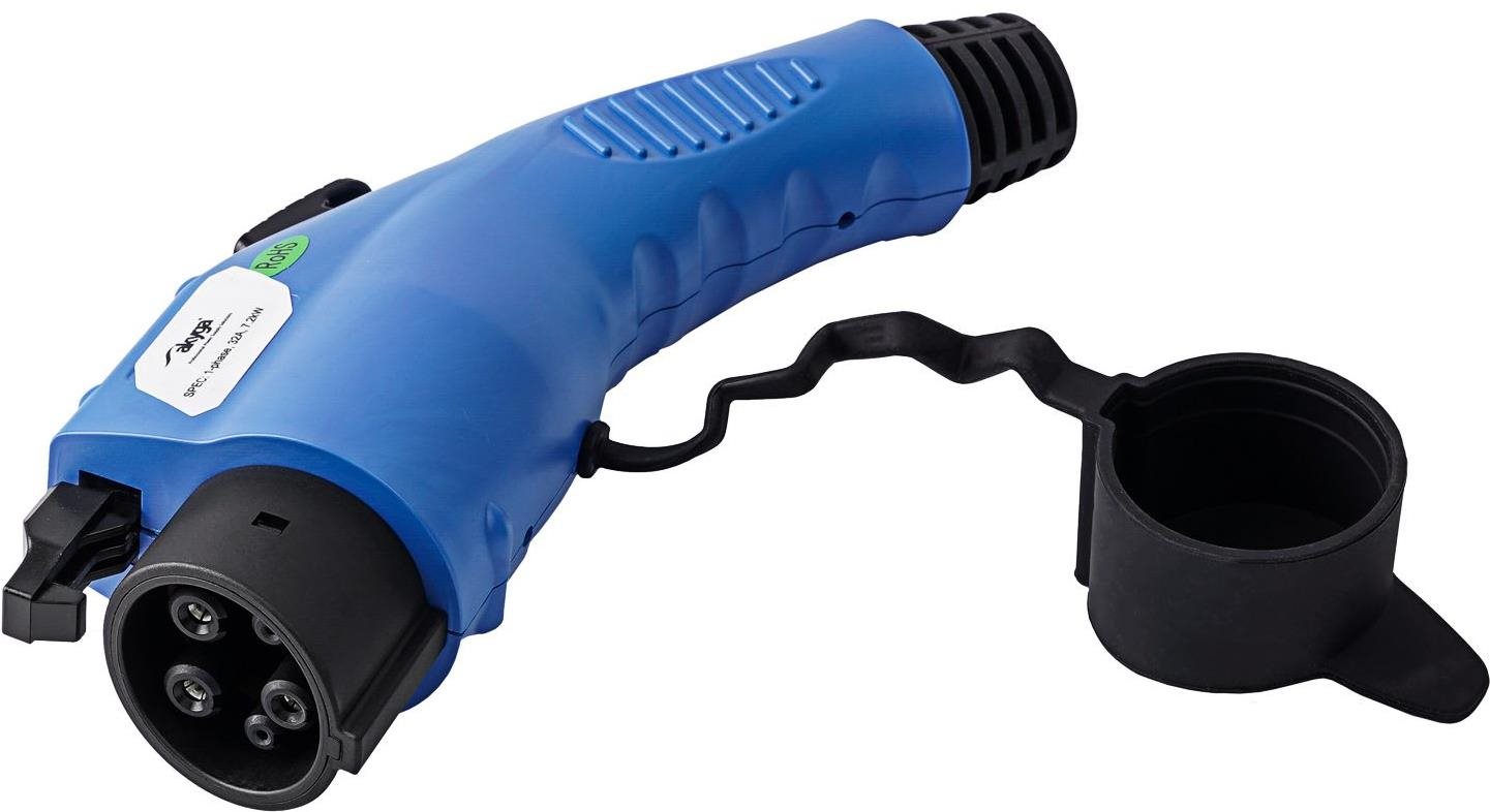 Akyga zásuvka pre elektomobily Typu 1 (J1772), až 32 A