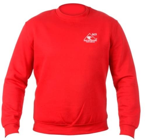 ACI mikina červená 280 g, veľ. XXL