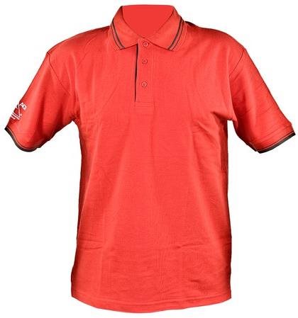 ACI triko červené s golierom 220 g, veľ. XL