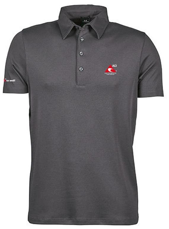 ACI tričko tmavosivé polotričko 220 g, veľ. XXXL