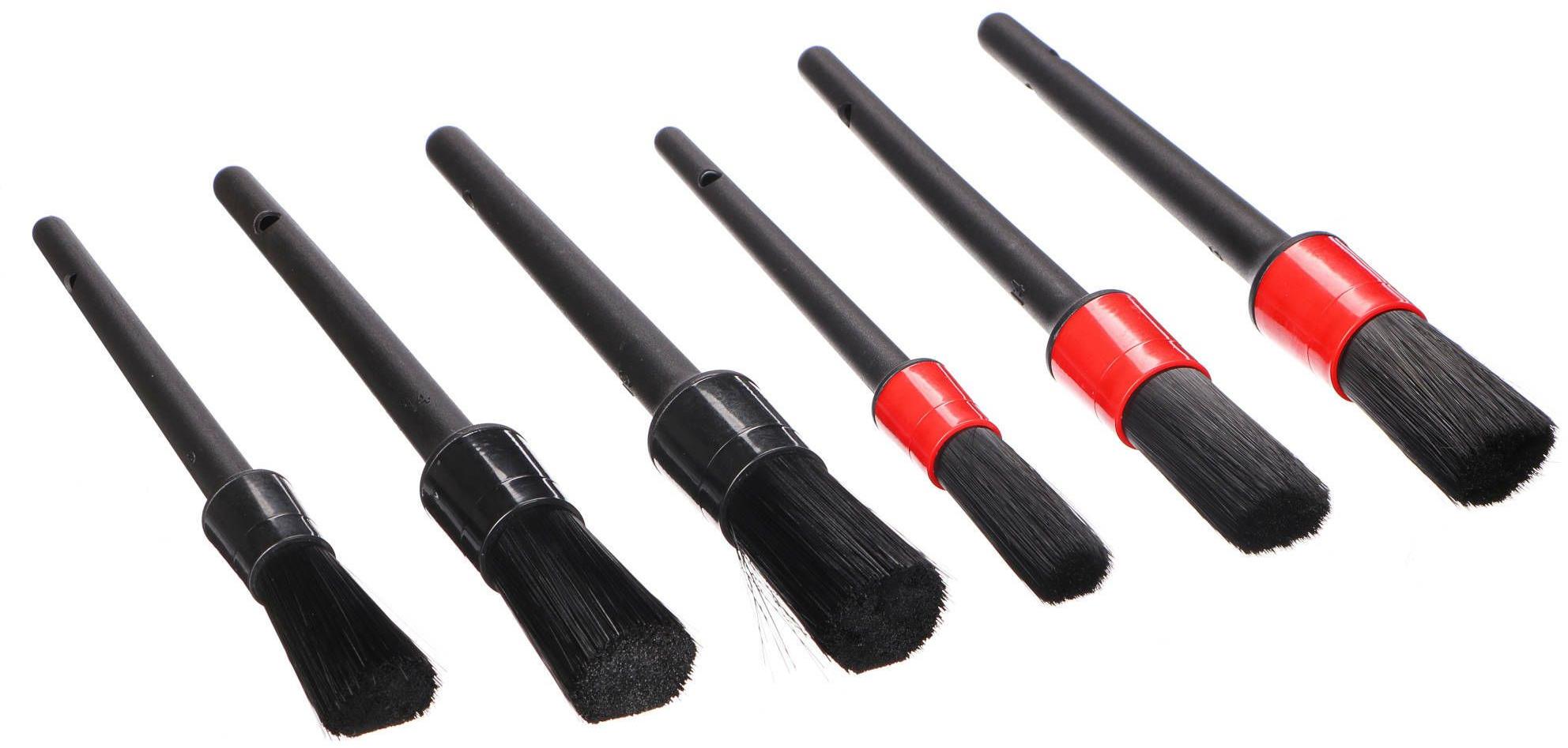 Sixtol Car Detailing Brush 6, súprava štžetcov 6 ks