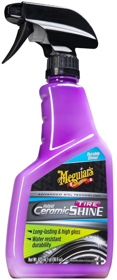 Meguiar's Hybrid Ceramic Tire Shine – keramická ochrana a lesk na pneumatiky, 473 ml