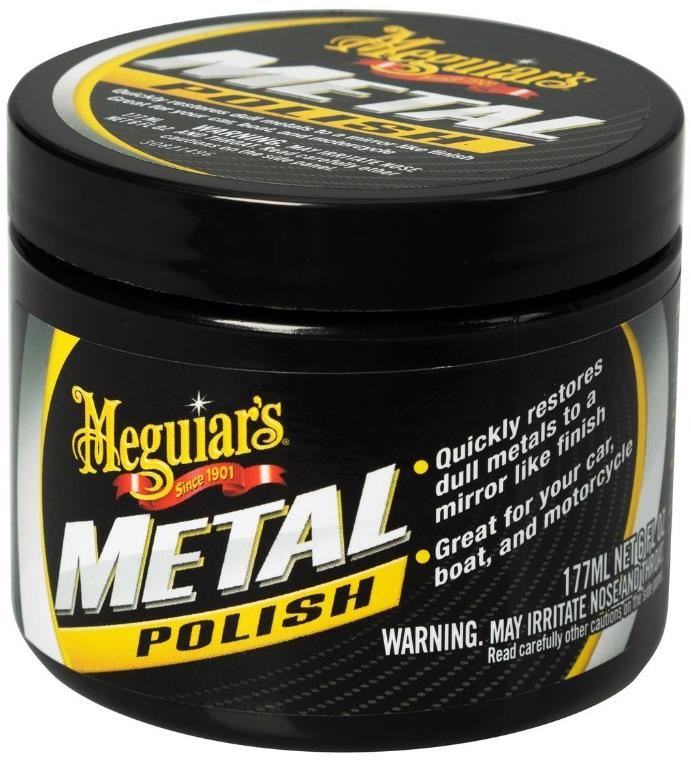 Meguiar's Metal Polish – leštenka na kovy, tuhá, 177 ml