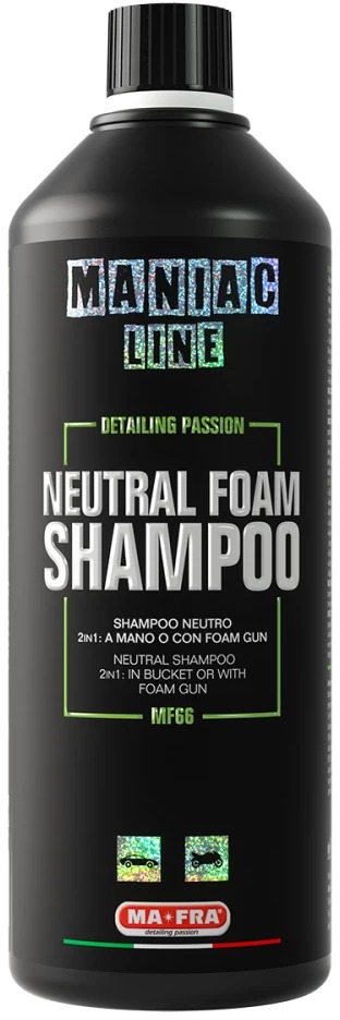 MANIAC - neutrálny šampón 1000ml pre Car detailing