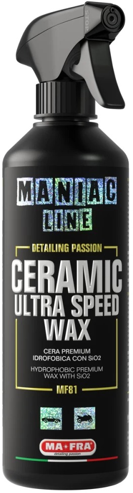 MANIAC - ultrarýchly keramický vosk 500ml pre Car detailing