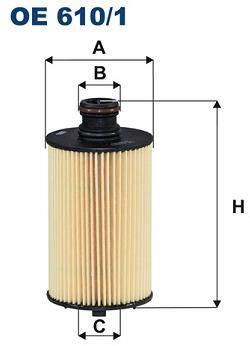 FILTRON Olejový filter OE 610/1