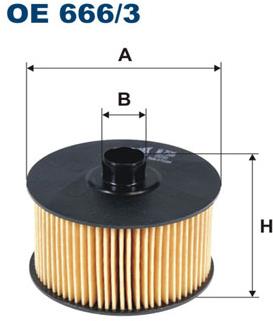 FILTRON Olejový filter OE 666/3