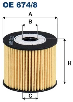FILTRON Olejový filter OE 674/8