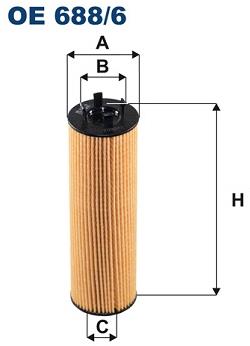 FILTRON Olejový filter OE 688/6