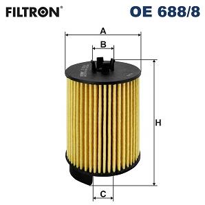 FILTRON Olejový filter OE 688/8