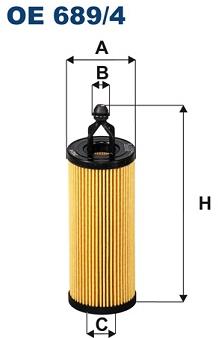 FILTRON Olejový filter OE 689/4