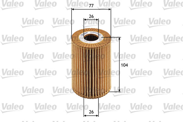 VALEO Olejový filter 586532