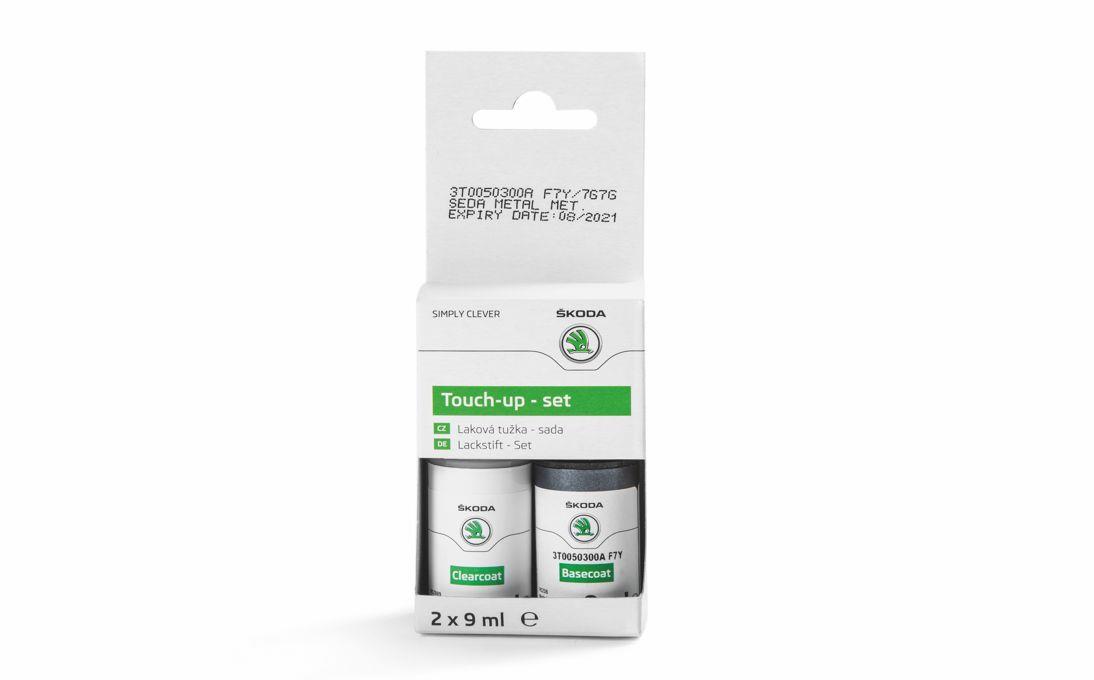 Škoda ceruzka laková, sivá quartz metalíza