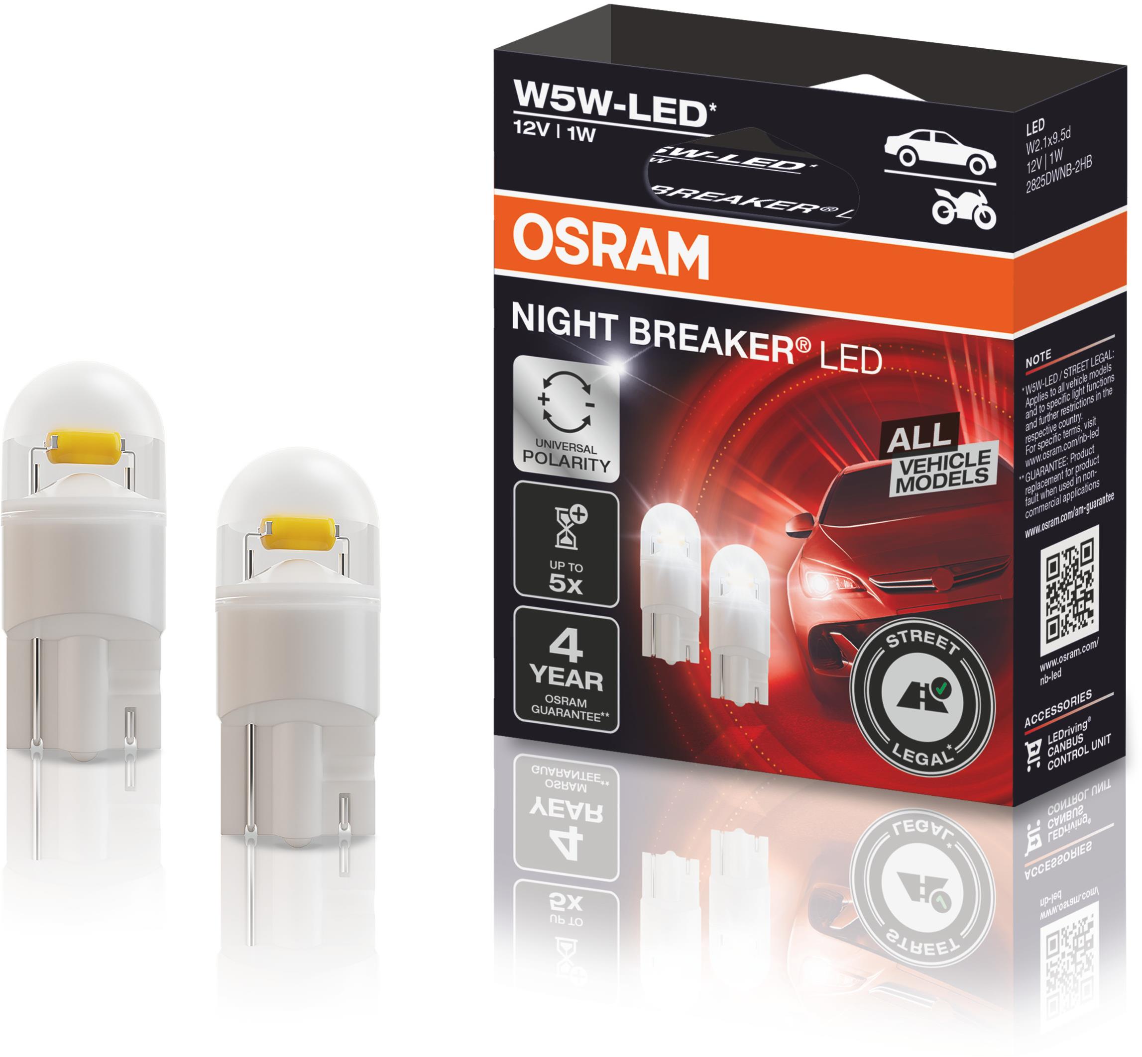 Osram Night Breaker LED W5W (SK homologácia)