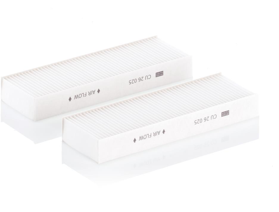 MANN-FILTER Filter, vzduch v interiéri CU 26 025-2