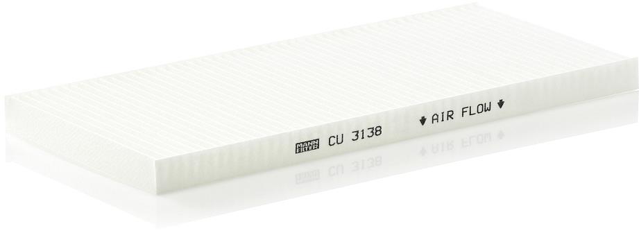 MANN-FILTER Filter, vzduch v interiéri CU 3138