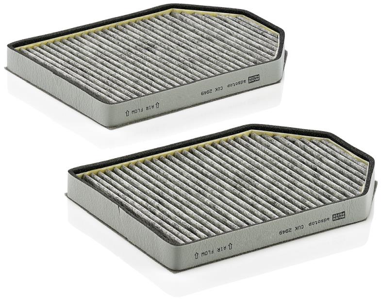 MANN-FILTER Filter, vzduch v interiéri CUK 2949-2